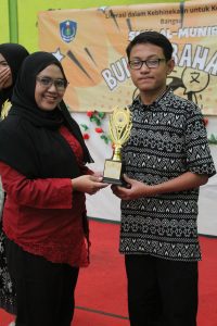 Juara 1 Lomba Pidato B.Indonesia