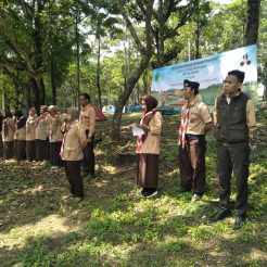 Pembukaan Pelantikan Pramuka SMK Al-Munir