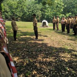 Pembukaan Pelantikan Pramuka SMK Al-Munir