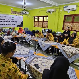 Sambutan oleh Bapak Syamsudin BA (Koordinator Yayasan Al-Munir)