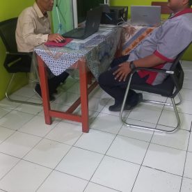Wawancara Asesor dengan Pimpinan PT Alfa Omega Net