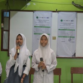 Pembacaan Visi & Misi Paslon No.2