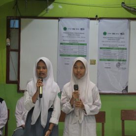 Pembacaan Visi & Misi Paslon No.2