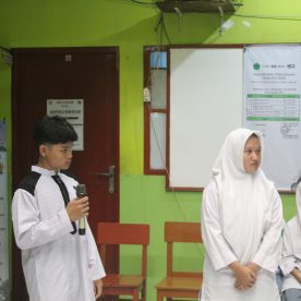 Pembacaan Visi & Misi Paslon No.1