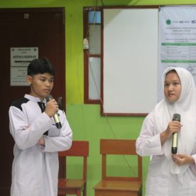 Pembacaan Visi & Misi Paslon No.1