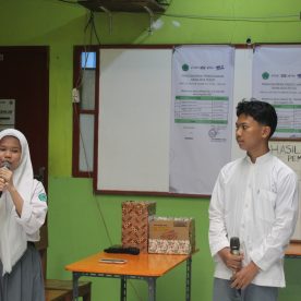 Sambutan Ketua dan Wakil Ketua Osis 2023-2024