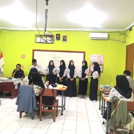 Penyampaian Visi-Misi Calon Ketua dan Wakil Ketua Osis