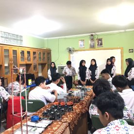 Penyampaian Visi-Misi Calon Ketua dan Wakil Ketua Osis