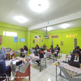 Kegiatan Uji Level XII AKL Hari Pertama, Jumat 18 April 2025