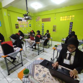 Kegiatan Uji Level XII AKL Hari Pertama, Jumat 18 April 2025