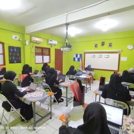 Kegiatan Uji Level XII AKL Hari Pertama, Jumat 18 April 2025