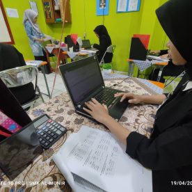 Kegiatan Uji Level XII AKL Hari Pertama, Jumat 18 April 2025