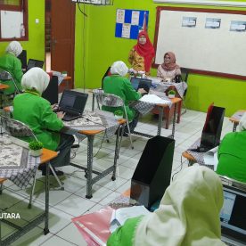 Kegiatan Uji Level XII AKL Hari Kedua, Sabtu 19 April 2025