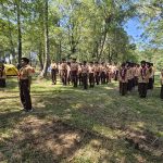 Kegiatan Upacara Pembukaan Pelantikan Pramuka Bintara dan Laksana