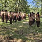 Kegiatan Upacara Pembukaan Pelantikan Pramuka Bintara dan Laksana