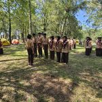 Kegiatan Upacara Pembukaan Pelantikan Pramuka Bintara dan Laksana