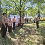 Kegiatan Upacara Pembukaan Pelantikan Pramuka Bintara dan Laksana
