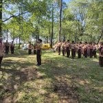 Kegiatan Upacara Pembukaan Pelantikan Pramuka Bintara dan Laksana