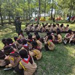 Penyampaian Materi oleh Babinsa/Bimaspol
