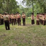 Upacara Penutupan dan Pelantikan Pramuka Penegak Bantara dan Laksana
