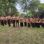 Upacara Penutupan dan Pelantikan Pramuka Penegak Bantara dan Laksana