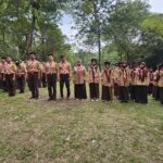 Upacara Penutupan dan Pelantikan Pramuka Penegak Bantara dan Laksana